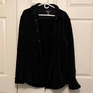 Kenneth Cole Men's Classic Black Shirt Jacket